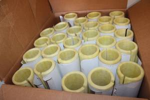 lot 225 image: Box of Insulated Fitting Covers see pics