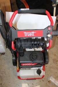 lot 301 image: Truett 2000 psi power washer Model PWE2018MC