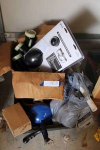 lot 331 image: Plumbing Lot Toilet repair kit, snake drain cleaner, Water heater installation kit and more
