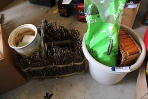 lot 326 image: Planters and grass seed