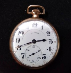 lot 86 image: Illinois Pocket watch