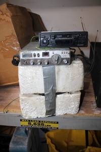 lot 123 image: Electronics 10 speakers, CB and car radio