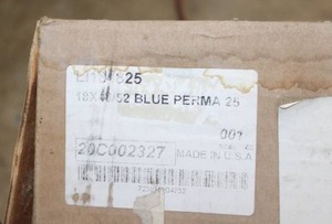 lot 197 image: Unopened Above ground pool liner 18x4852 Blue Perma