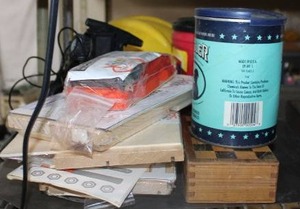 lot 233 image: Games and toys Pine wood Derby car kit and more