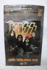 lot 129 image: Metal KISS Sign STILL IN PACKAGING