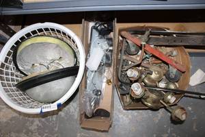 lot 188 image: Light fixtures and misc.