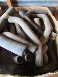 lot 7 image: Box full of Dayco 70739 hoses of all kinds for various vehicles