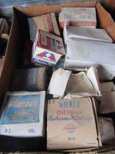 lot 12 image: Master, walker, Pura later, power Flo all different brands of oil filters for various vehicles qty well over 10