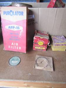lot 19 image: Mc Quay Norris piston rings, also comes with Purolator  AFP-15 air filters and more