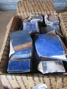 lot 30 image: Small white box of Moraine small engine bearings, redone