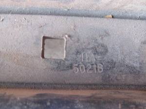 lot 58 image: 11A- 5021B metal frame piece unknown for what vehicle, qty 1