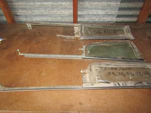 lot 82 image: Ford arm window qty 3 for years 1955 thru 1979