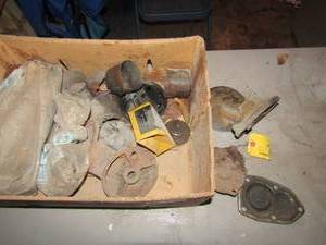 lot 163 image: oil pump drive covers and more