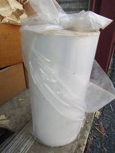 lot 169 image: Large roll of plastic used