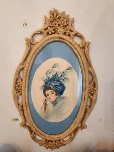 lot 16 image: Very nice, framed artwork - Hamilton McBride. 1913