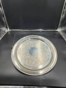 lot 47 image: W. Rogers silver tray 172