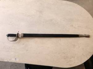 lot 101 image: Vintage collectible sword