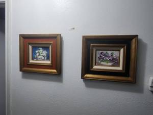 lot 108 image: Pair of paintings