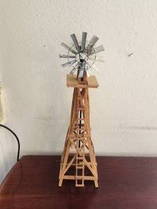 lot 160 image: Windmill display piece
