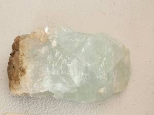 lot 167 image: Selection of Natural aquamarine crystal gemstone