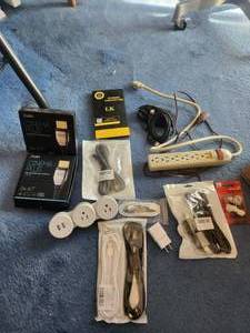 lot 147 image: Selection of charging cables