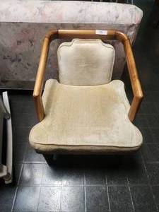 lot 197 image: Vintage lounge armchair