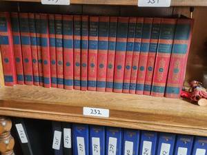 lot 232 image: Set of World Book Encyclopedias