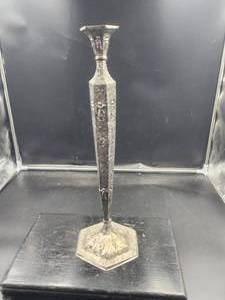lot 261 image: Barbour Silver Co. silver candle stick holder