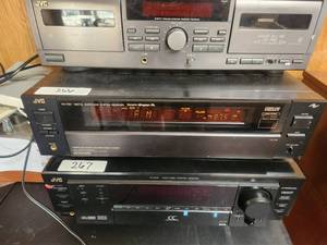 lot 266 image: JVC - RX-703V digital surround system