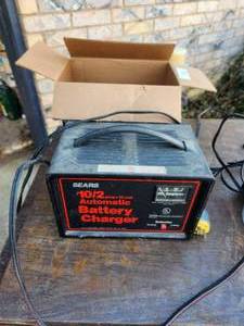 lot 336 image: Sears automatic battery charger