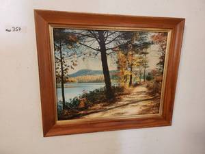 lot 354 image: Selection of wall art