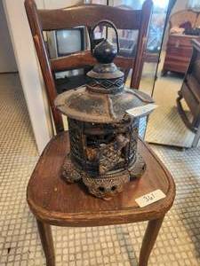 lot 364 image: Large Japanese cast iron Pagoda garden lantern - 1950s