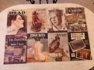 lot 371 image: Selection of vintage How to draw and more artbooks