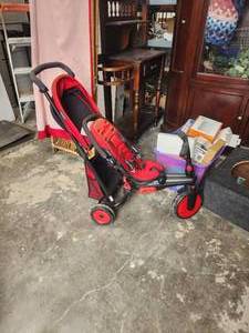 lot 27 image: 5 in 1 stroller trike