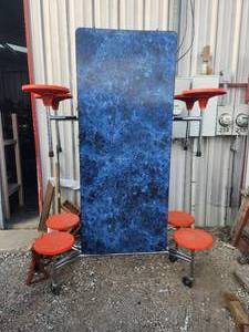 lot 78 image: Sico mobile folding cafeteria table