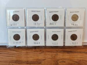lot 46 image: Selection of Wheat Pennies