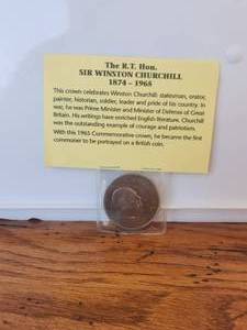 lot 73 image: 1965 The R. T. Hon. Winston Churchill British Coin