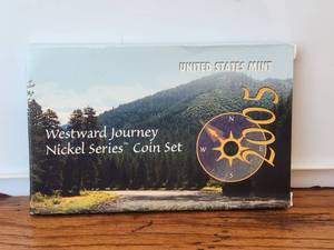 lot 91 image: 2005 Westward Journey Nickel Series coin set