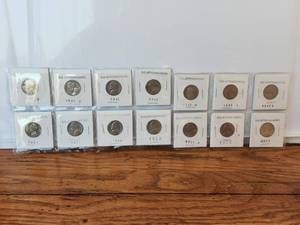 lot 94 image: Selection of Old Jefferson Nickels