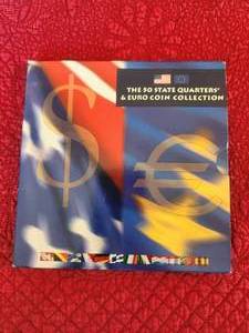 lot 135 image: 2002 - The 50 state quarters & Euro Coin Collection