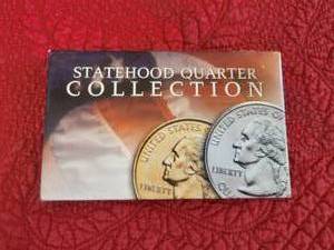 lot 17 image: 1999-D statehood Quarter collection