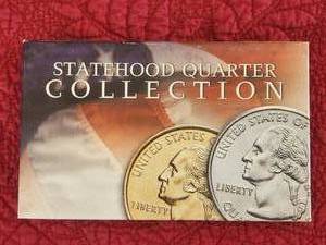 lot 56 image: 2007-Gold statehood Quarter collection