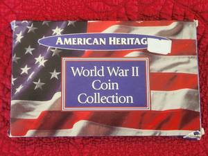 lot 71 image: American Heritage World War II coin collection