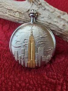 lot 32 image: Reliance by Groton Pocket Watch tallest skyscraper