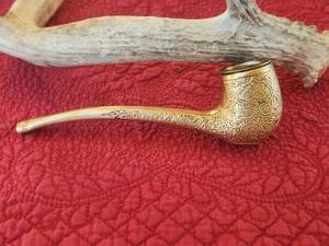 lot 174 image: Vintage brass pipe