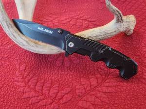 lot 187 image: Wilken foldable blade pocketknife