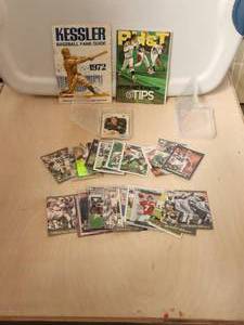 lot 195 image: Selection of Football and baseball cards and more