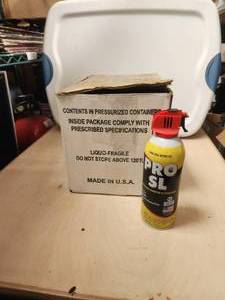 lot 222 image: Case of 12 Pro SL corrosion inhibitor and penetrant