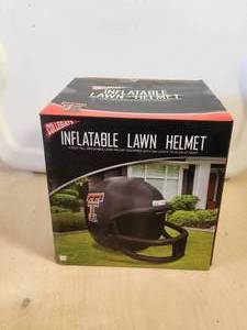 lot 228 image: Inflatable Texas Tech lawn helmet