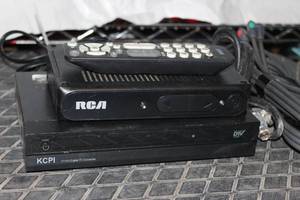 lot 59 image: Two Digital Antenna Converters  RCA and KCPI